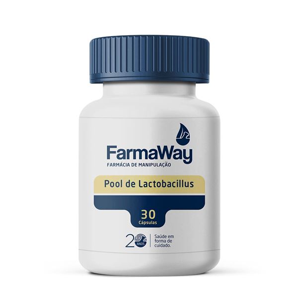 Pool de Lactobacillus 30 Cápsulas